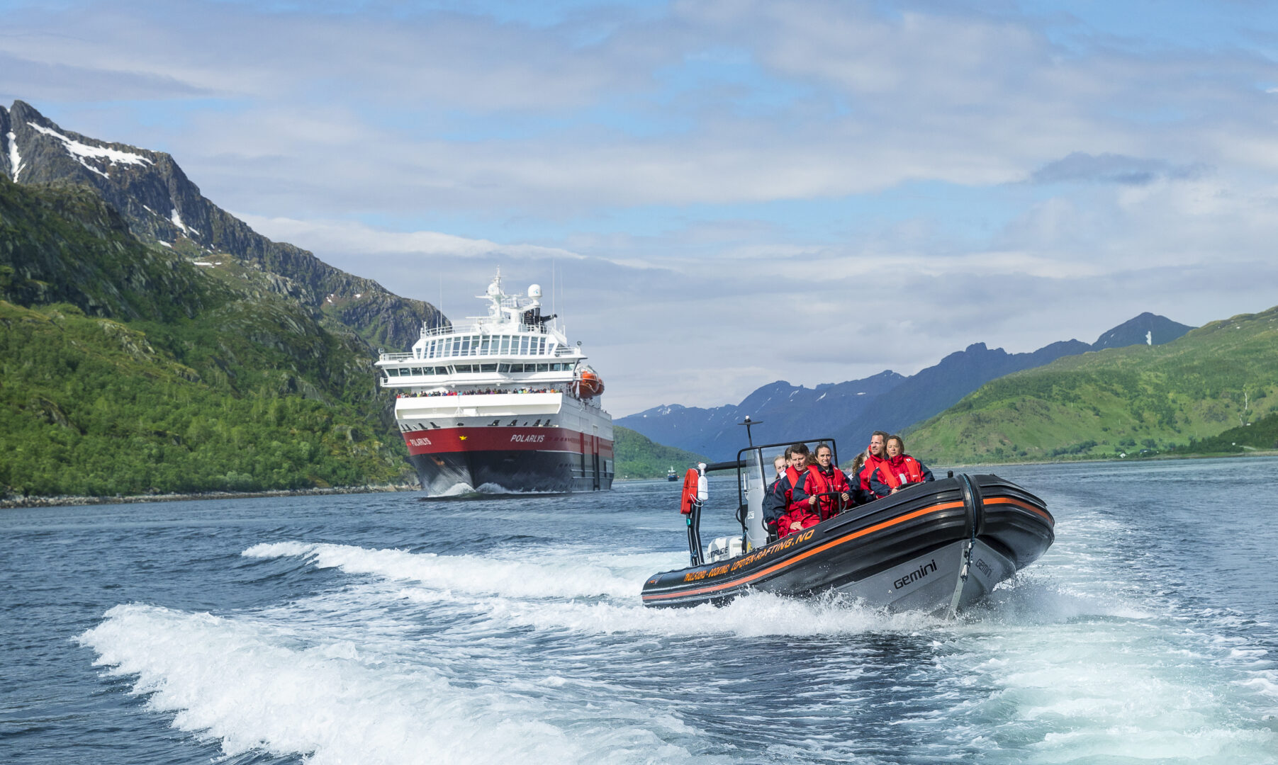 Hurtigruten Rib-båds Safari