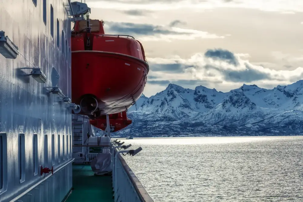 Udsigt fra MS Trollfjord