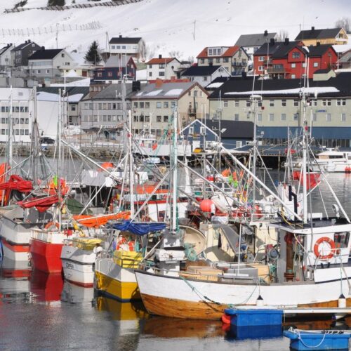 Bessøg i fiskerbyerne Skårsvåg og Kamøyvær