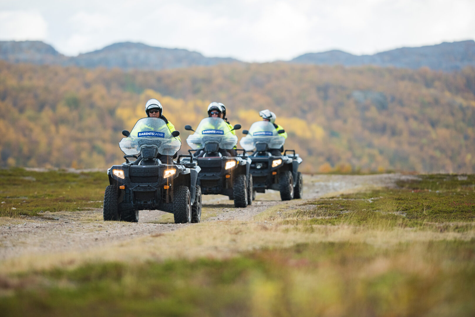 ATV safari i Kirkenes. Udflugt med Hurtigruten