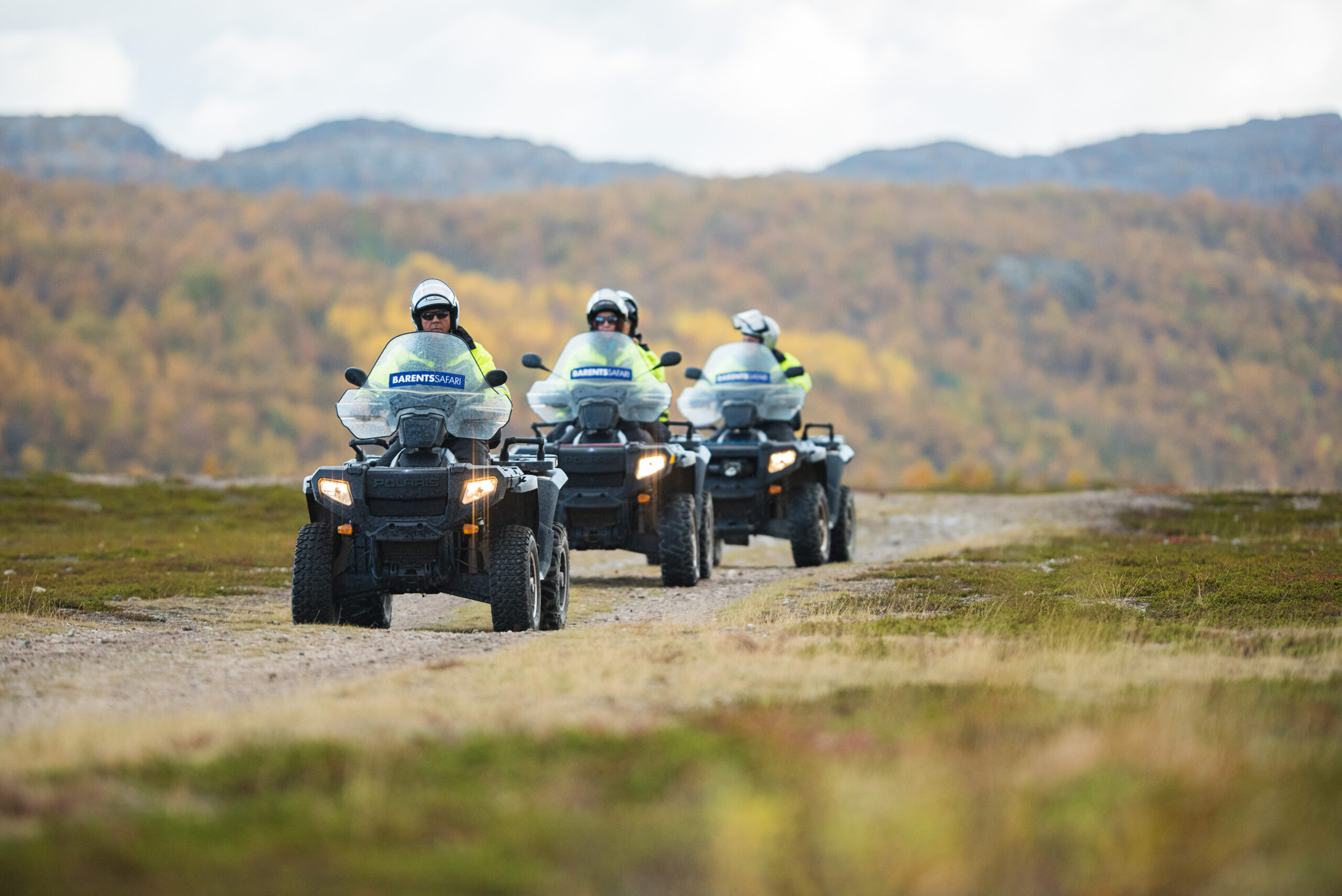 ATV safari i Kirkenes. Udflugt med Hurtigruten