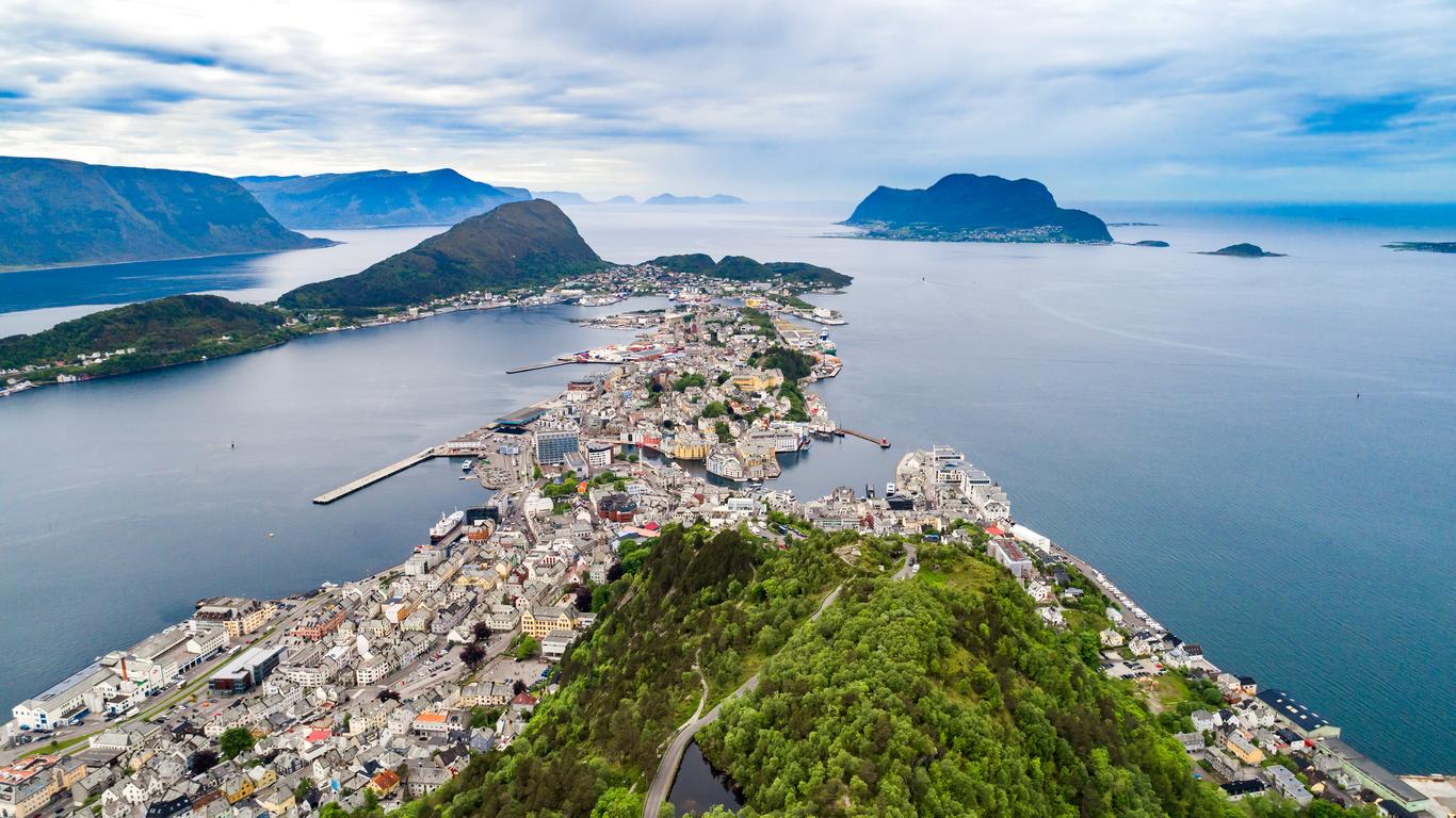 Udsigt Aalesund