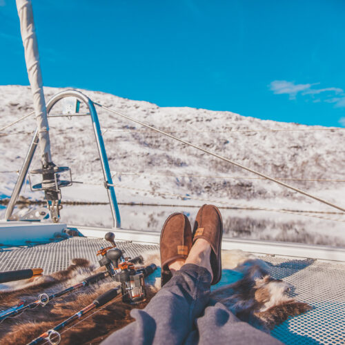 Arktisk safari ved Tromsø. Prøv fiskelykken