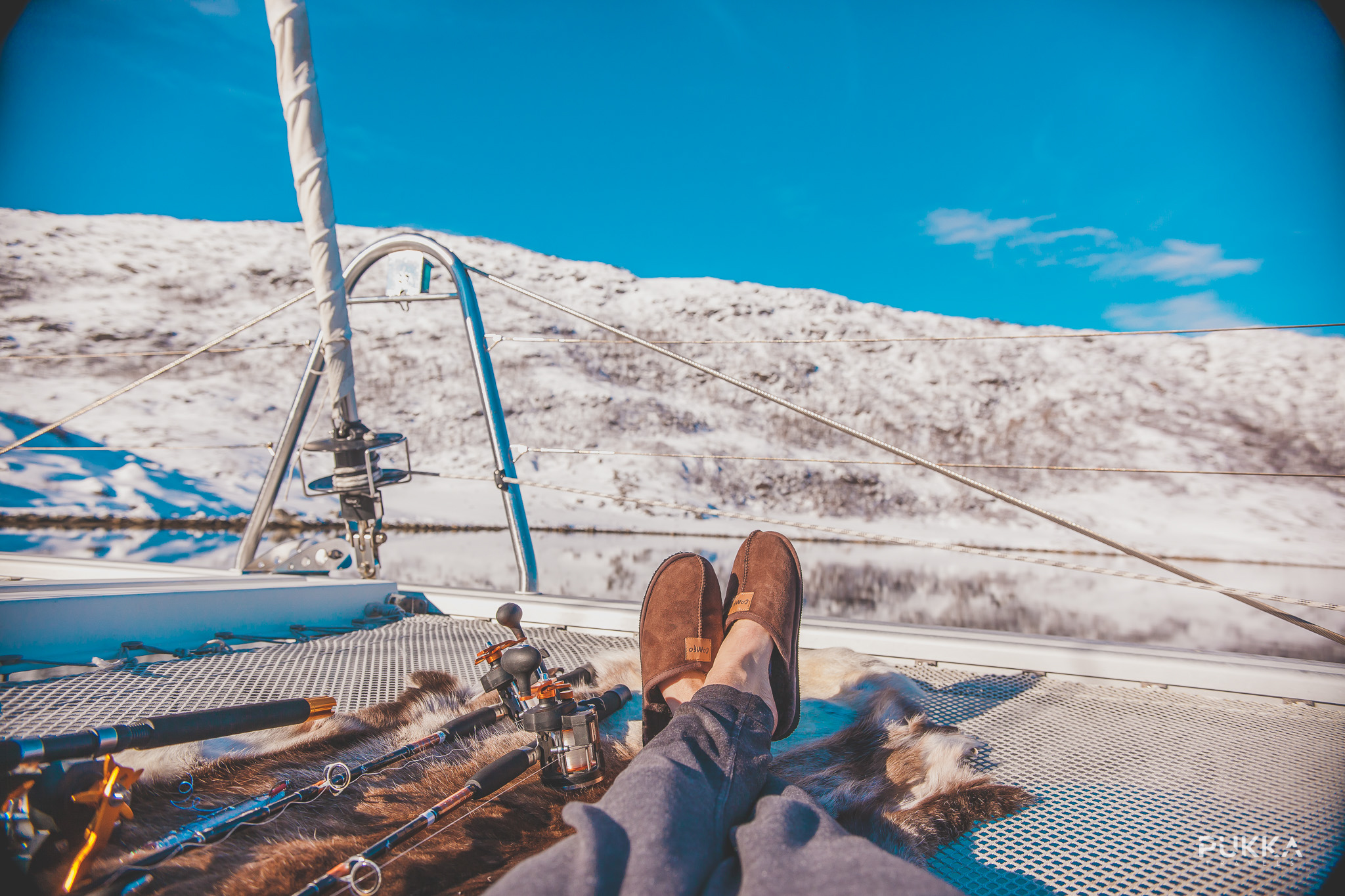 Arktisk safari ved Tromsø. Prøv fiskelykken