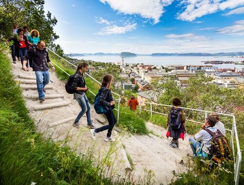 Fjeldvandring ved Hammerfest