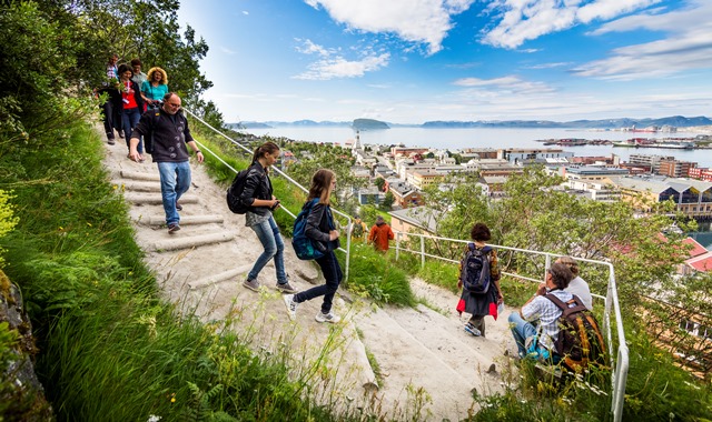 Fjeldvandring ved Hammerfest