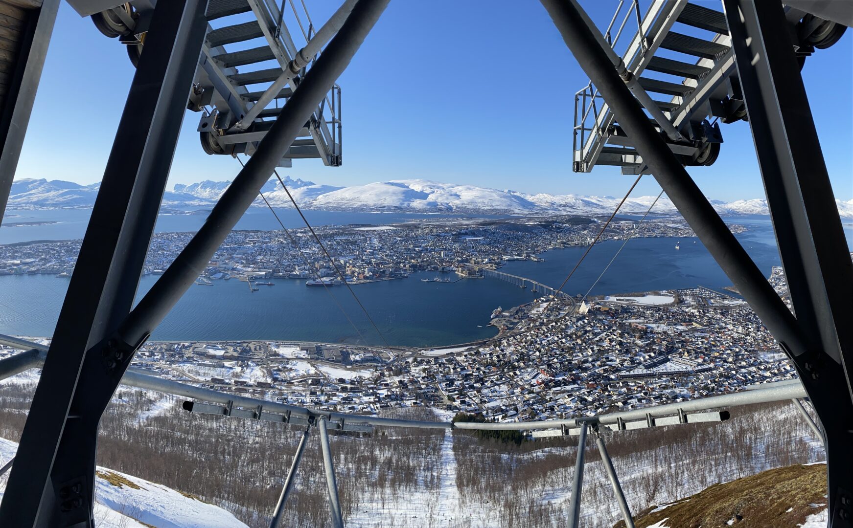 Udsigt over Tromsø