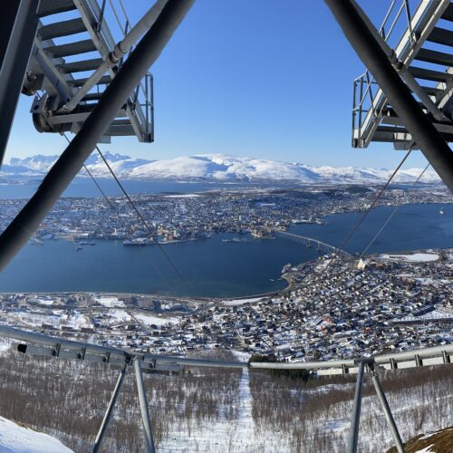 Udsigt over Tromsø