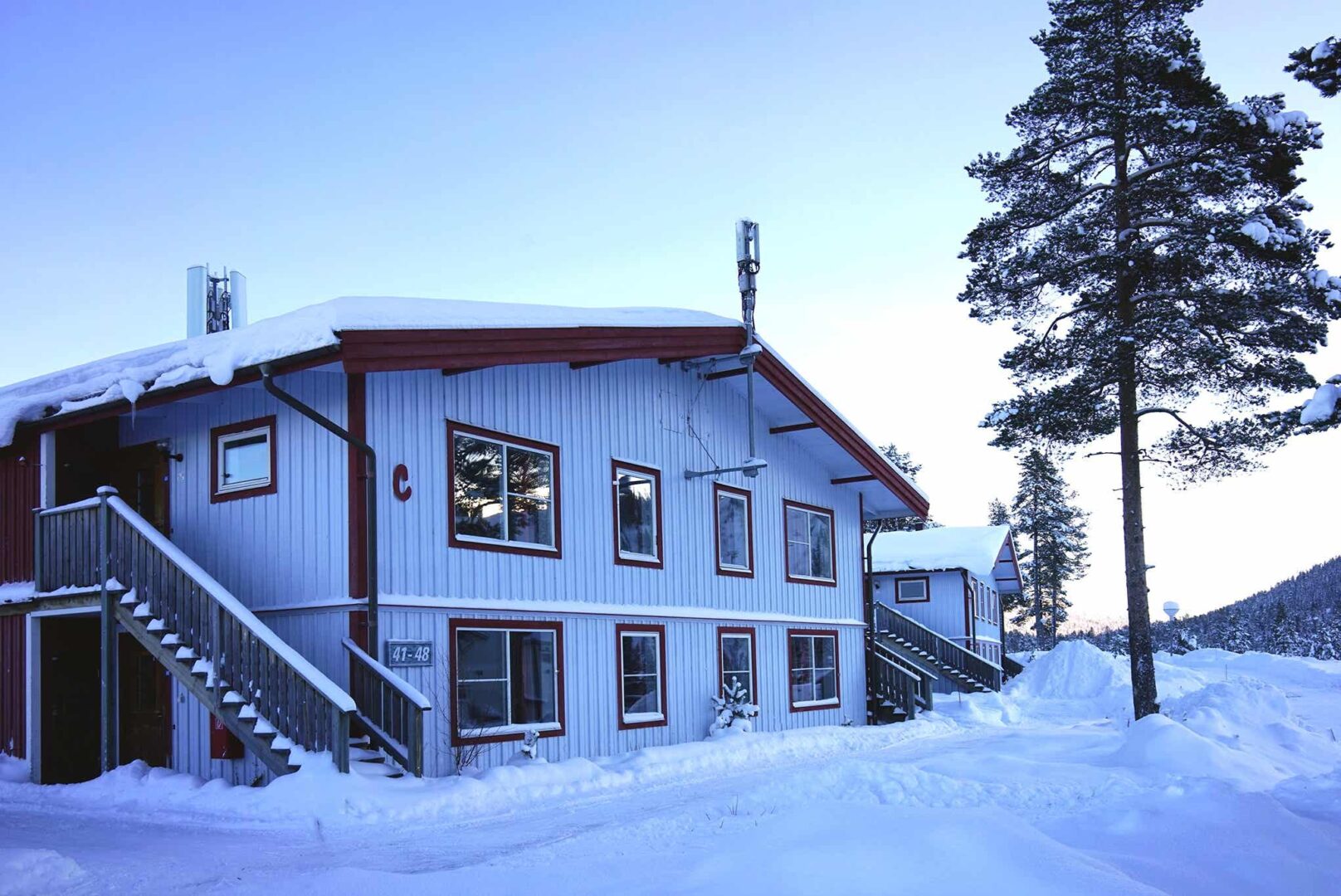 Blå husen