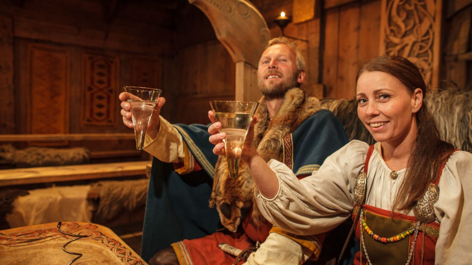 Middag hos vikingehøvdingen