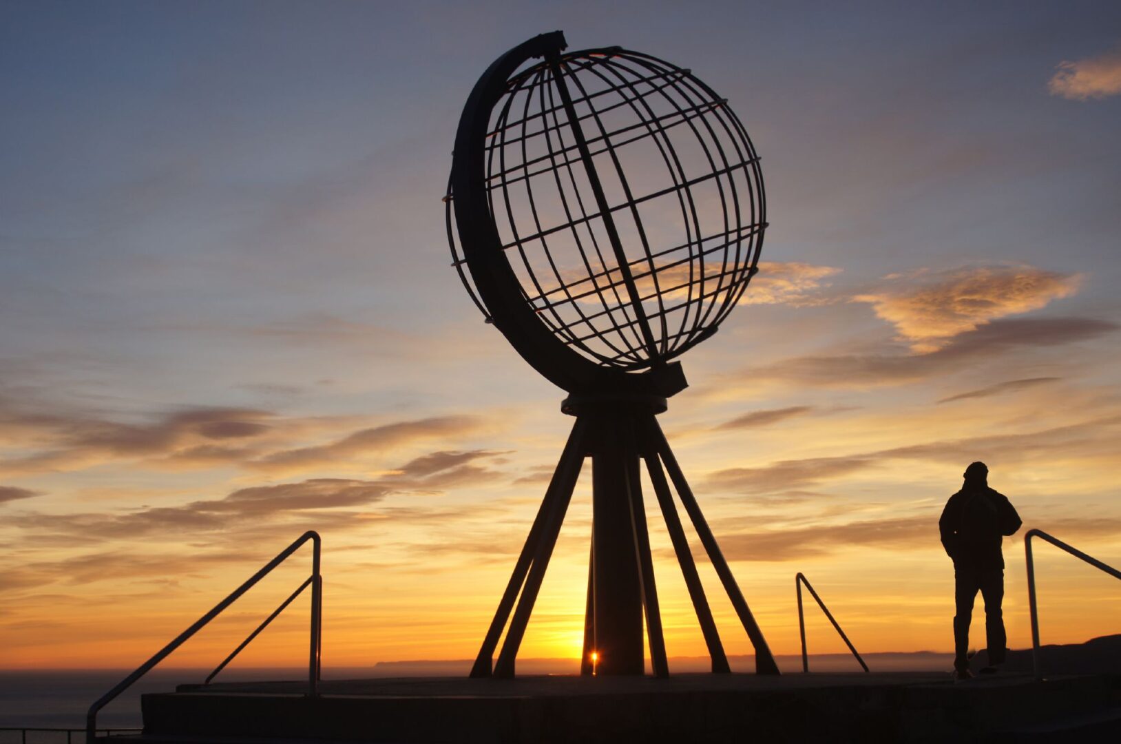 Solopgang på Nordkap