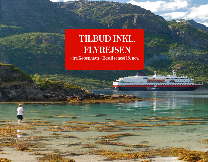 Hurtigruten Bergen-Kirkenes 7 dage