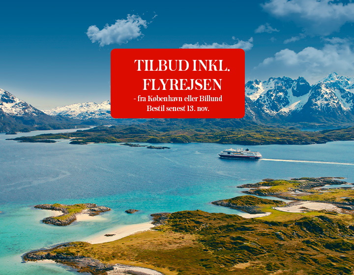Hurtigruten Bergen-Kirkenes-Bergen 12 dage